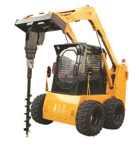 will a skid steer dig|skid steer loader for holes.